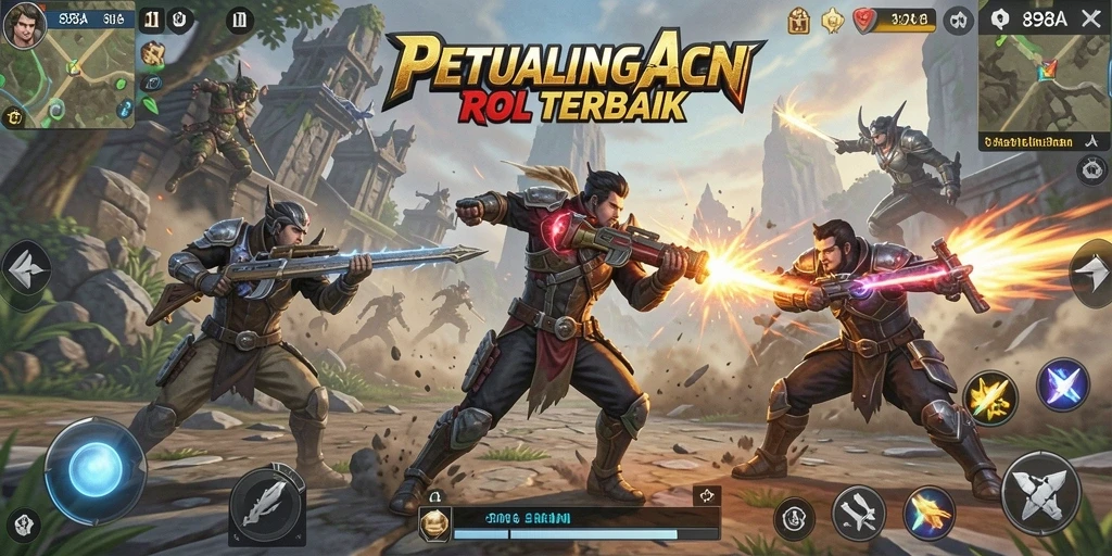 Gameplay ARPG yang menegangkan dan seru di 898A.