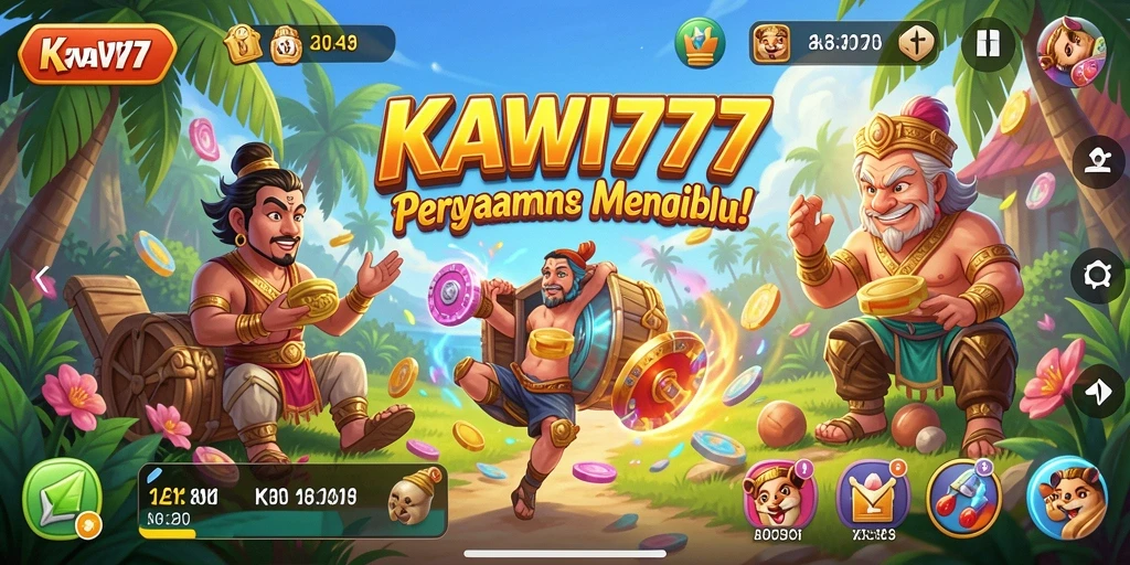 Tampilan menarik gameplay KAWI777 yang mengasyikkan.