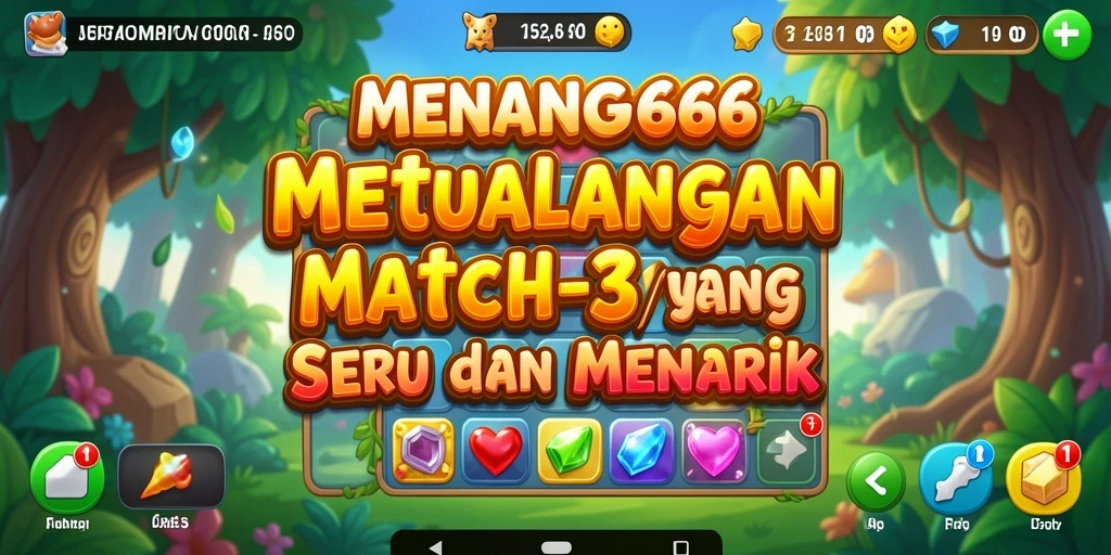 Tampilan gameplay MENANG666 yang penuh warna dan seru.