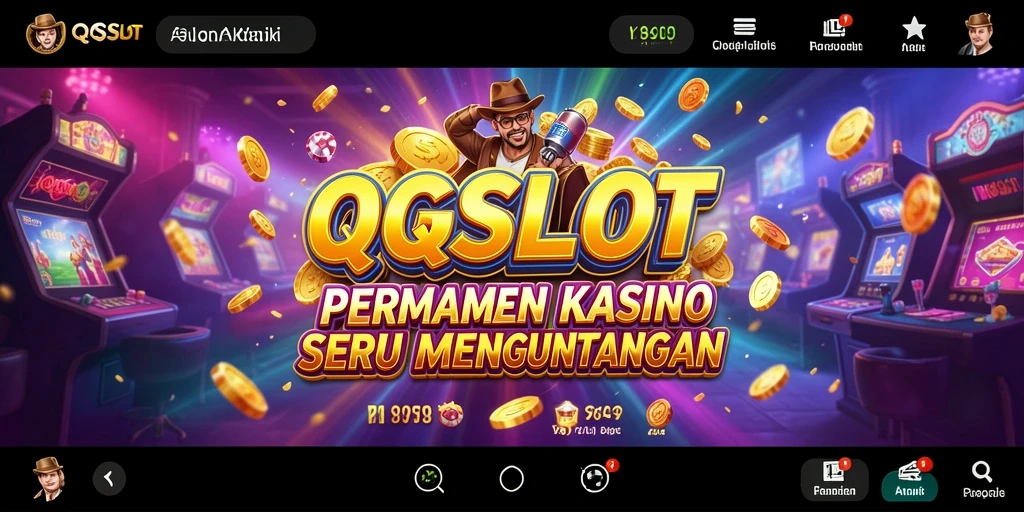 Screenshot QQSLOT menampilkan gameplay yang menarik dengan antarmuka Kasino yang modern.