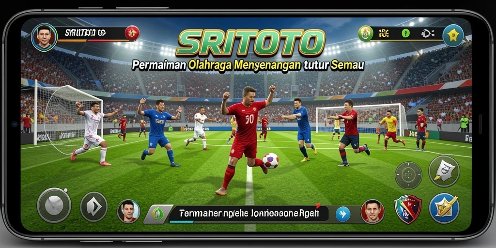 Tampilan gameplay SRITOTO yang menggembirakan dan menantang.